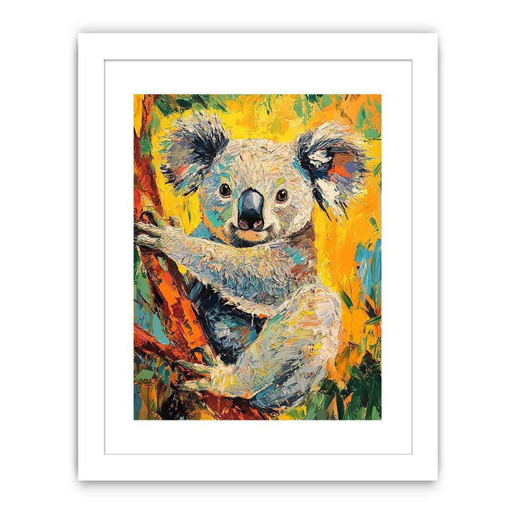 Koala canvas painting