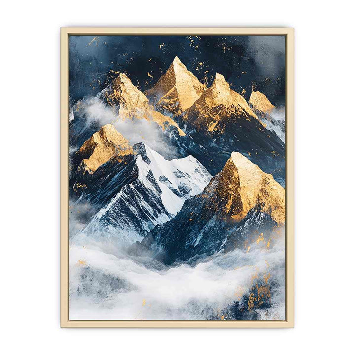 Golden Hill Canvas Painting 