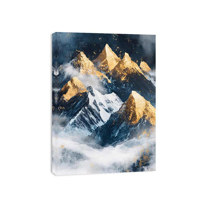 Golden Hill Canvas Painting 