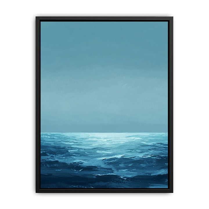 Clam Ocean Canvas Painting 