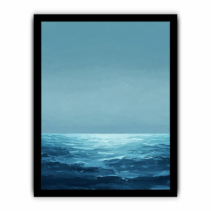 Clam Ocean Canvas Painting 