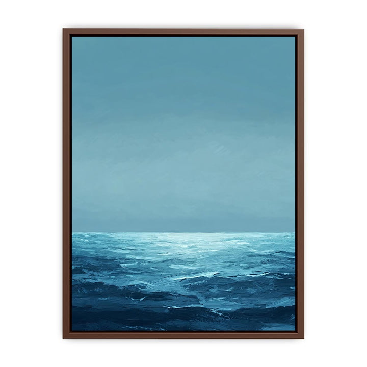 Clam Ocean Canvas Painting 