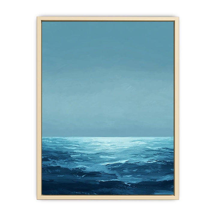 Clam Ocean Canvas Painting 