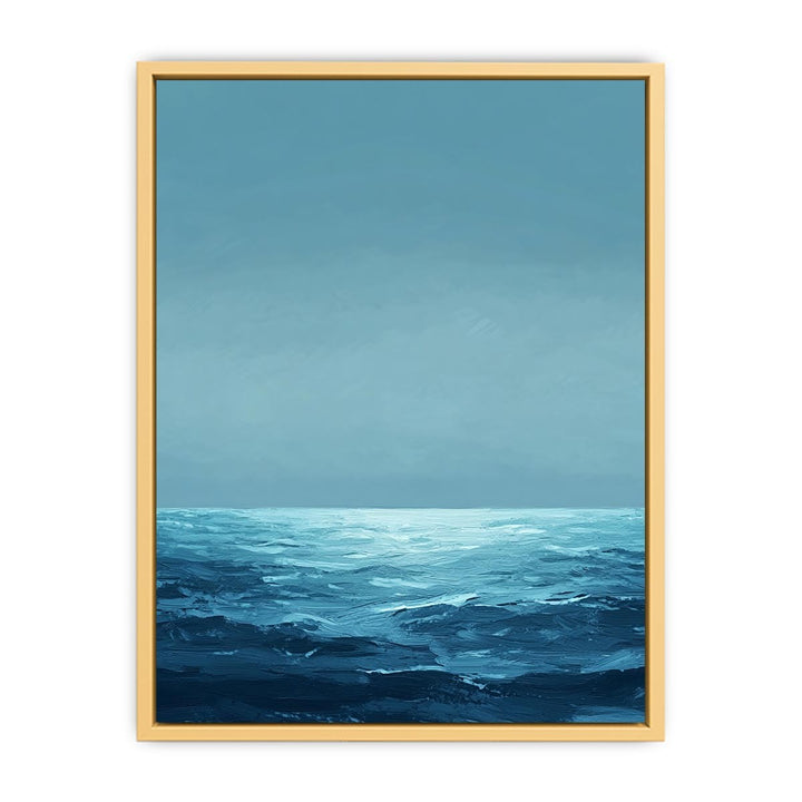 Clam Ocean Canvas Painting 