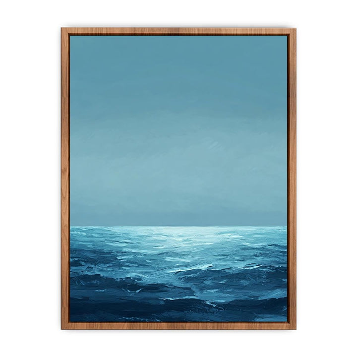 Clam Ocean Canvas Painting 