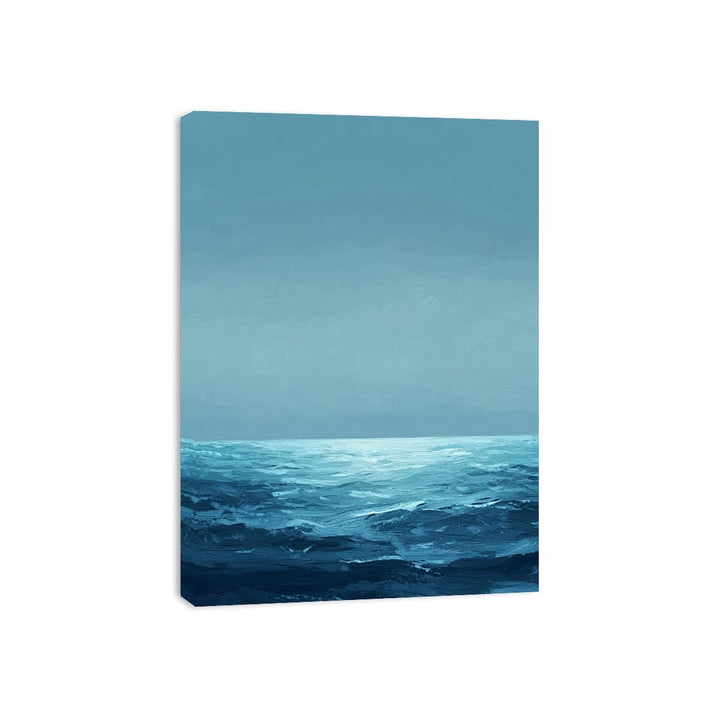 Clam Ocean Canvas Painting 