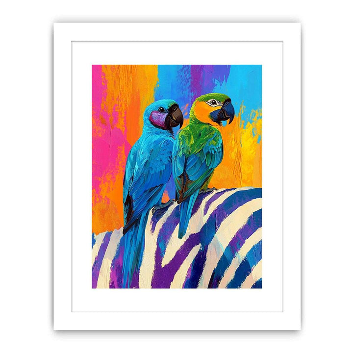 Macaws Canvas Painting 