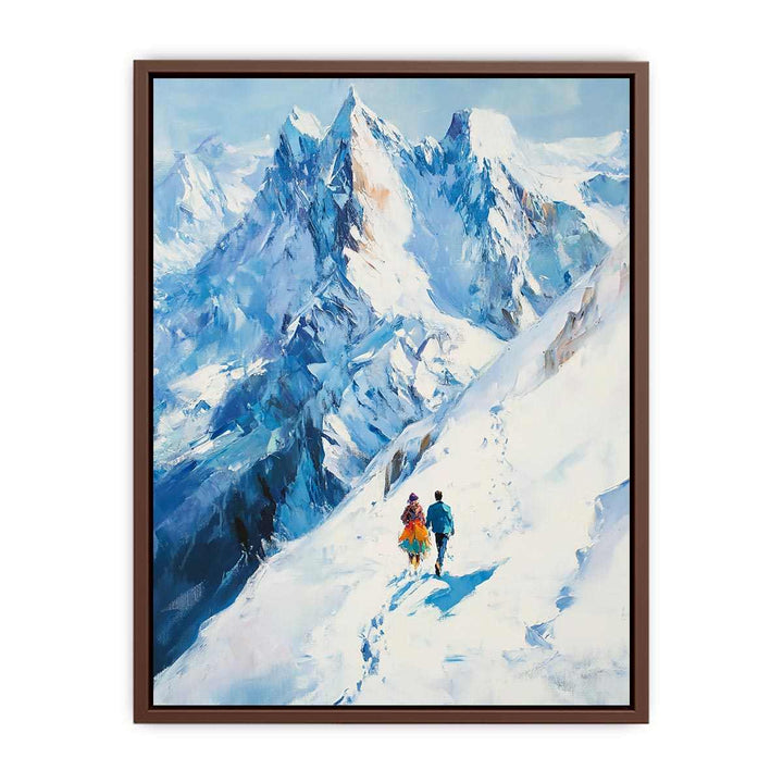 To Mount Everest Canvas Painting 