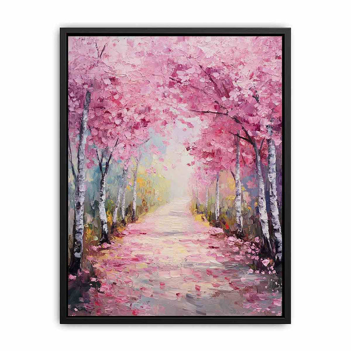 Cherry Blossom Canvas Painting 