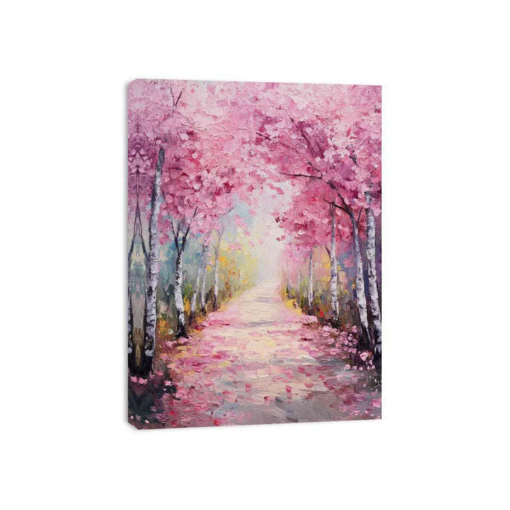 Cherry Blossom Canvas Painting 