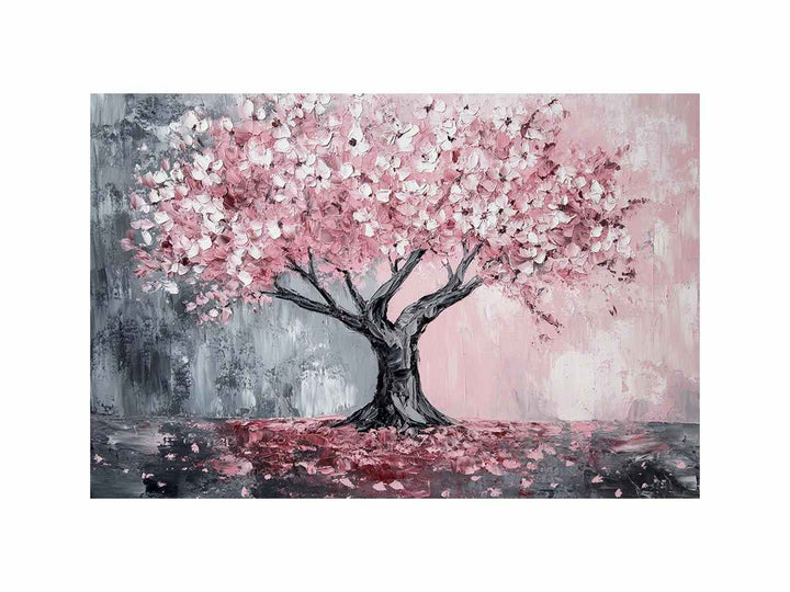 Cherry Blossom Oil Painting