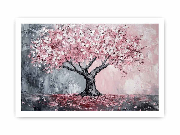 Cherry Blossom Canvas Painting 