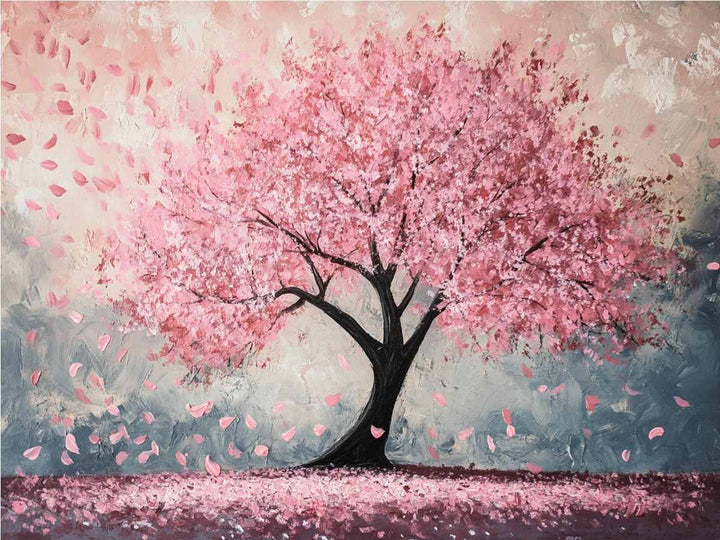 Cherry Blossom Canvas Painting 