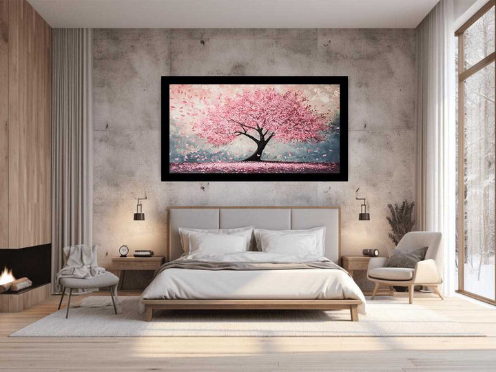 Cherry Blossom Painting 