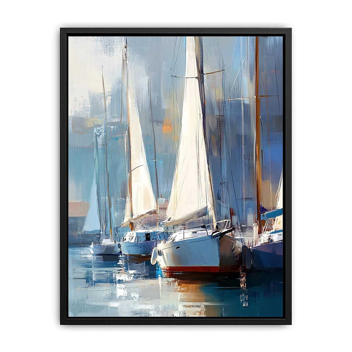 Yachts Canvas Painting 