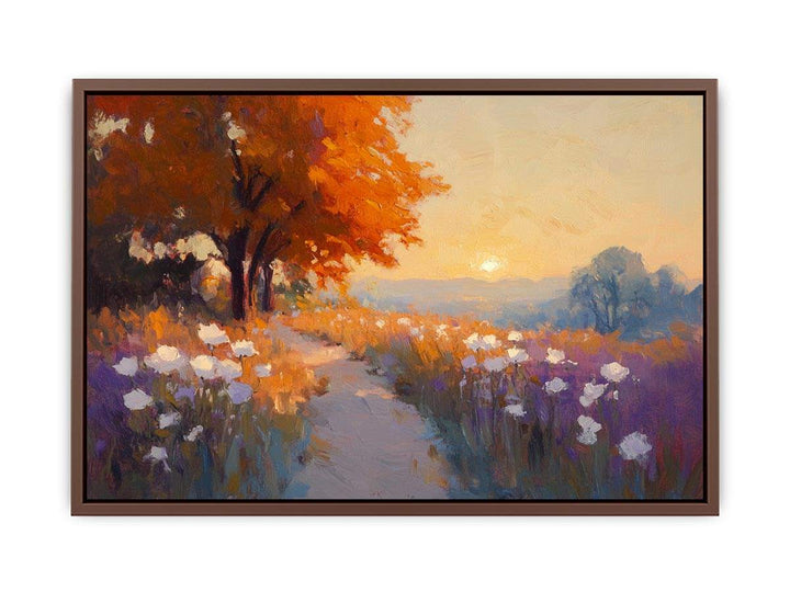 Autum Landscape Canvas Painting 