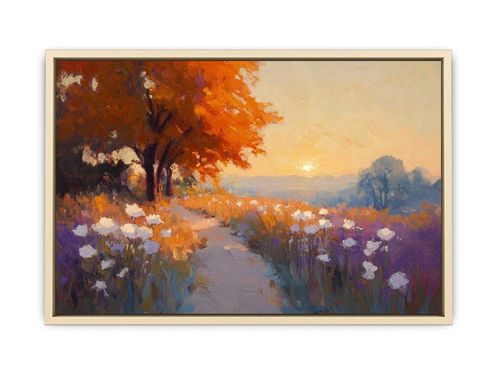 Autum Landscape Canvas Painting 