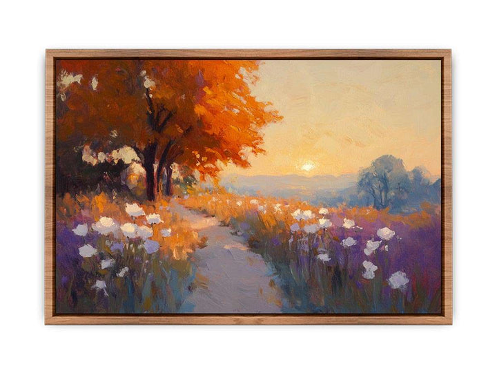 Autum Landscape Canvas Painting 