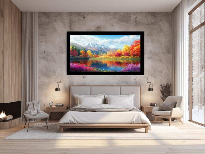 Autum Landscape Painting 