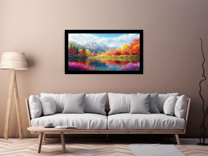 Autum Landscape Canvas Painting 