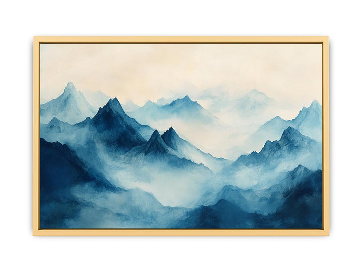 Mouantain Canvas Painting 