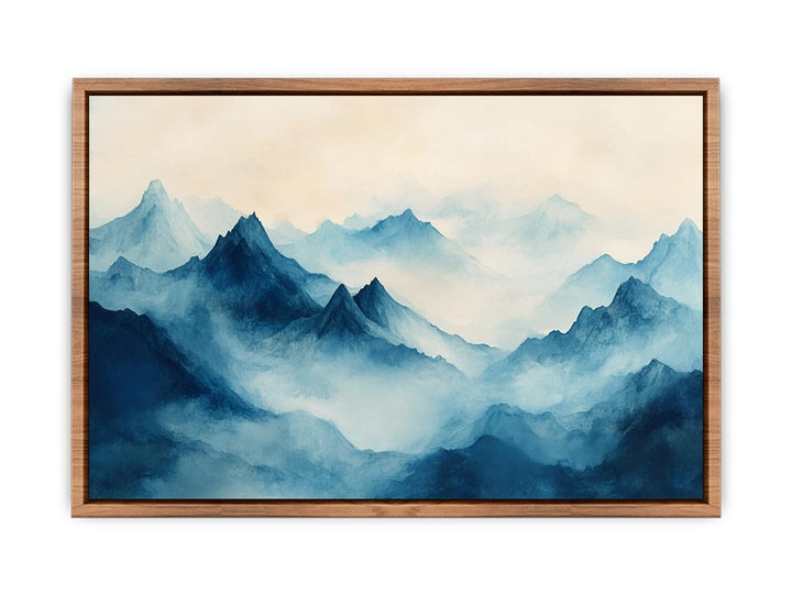 Mouantain Canvas Painting 