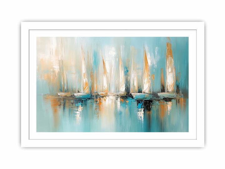 Water Parking Canvas Painting 