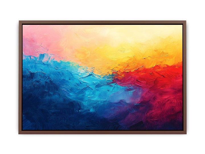 Ocean Sunset Canvas Painting 