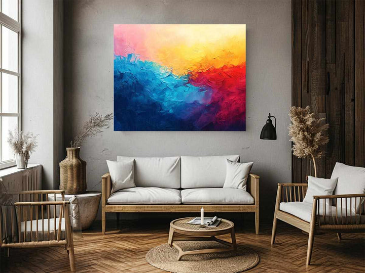 Ocean Sunset Painting 