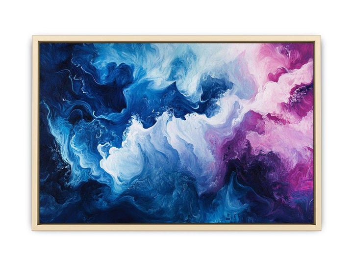 Blue Ocean Canvas Painting 