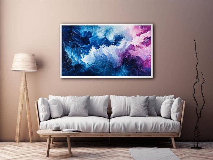 Blue Ocean Canvas Painting 