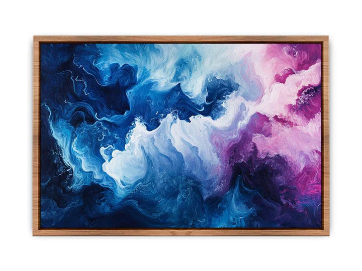 Blue Ocean Canvas Painting 