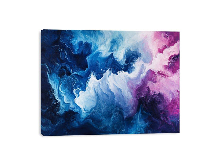 Blue Ocean Canvas Painting 