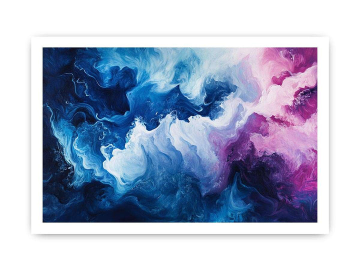 Blue Ocean Canvas Painting 