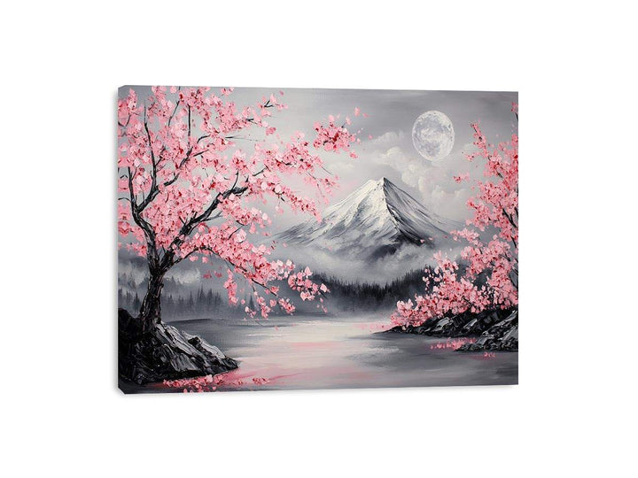 Mount Fiji Canvas Painting 