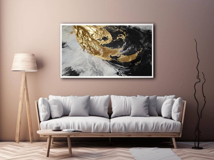 Luxury Gold Canvas Painting 