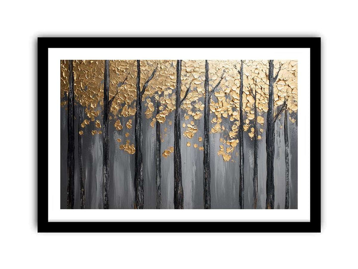 Gold Accents Canvas Painting 