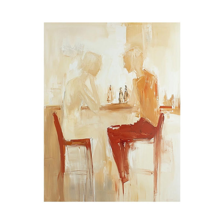 Conversation Oil Painting