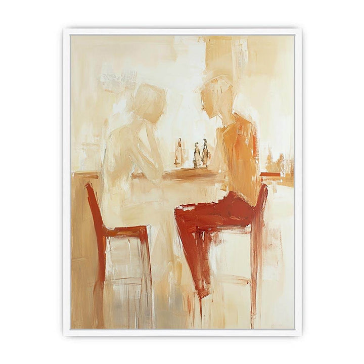 Conversation Canvas Painting 