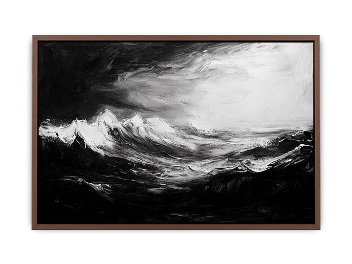 Waves II Canvas Painting 