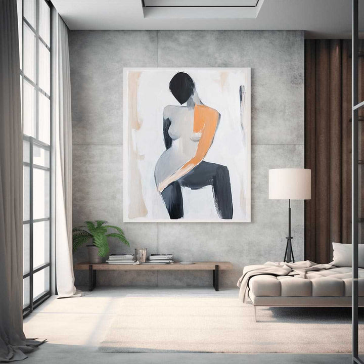 Bold Canvas Painting 