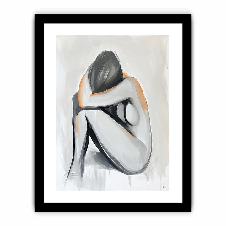 Shades Of Grey Canvas Painting 