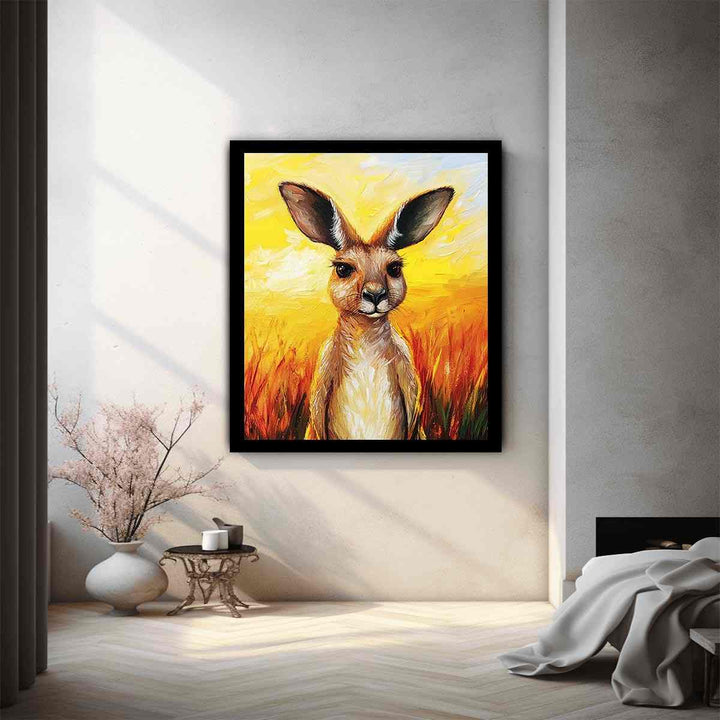 Kangaroo Painting