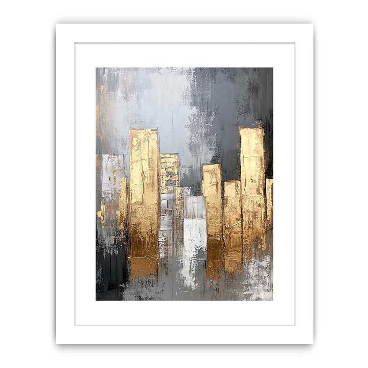 Skyscrapers Canvas Painting 