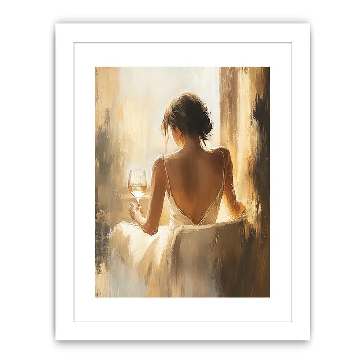 Glass of Wine Canvas Painting 