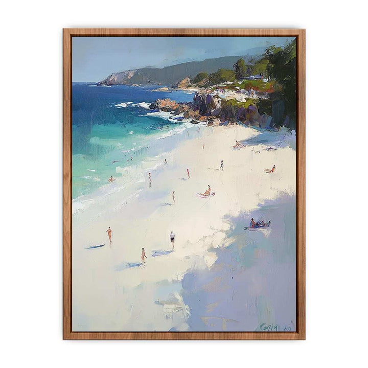 Beach III Canvas Painting 