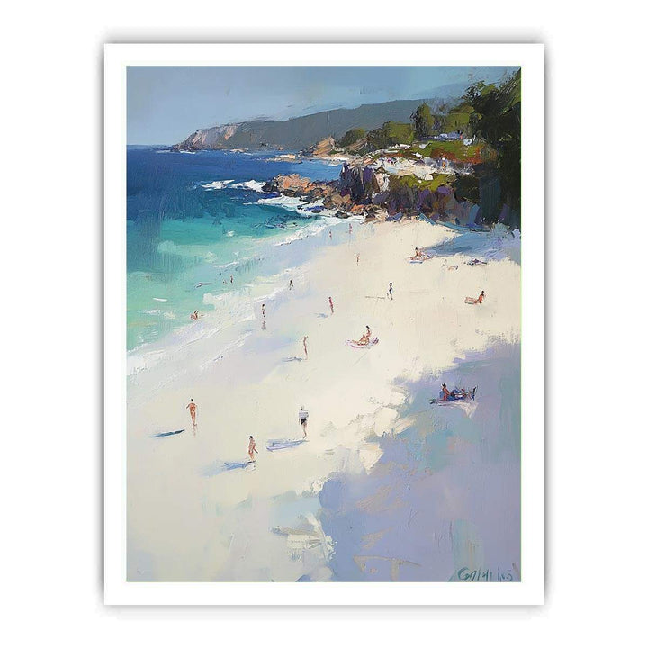 Beach III Canvas Painting 