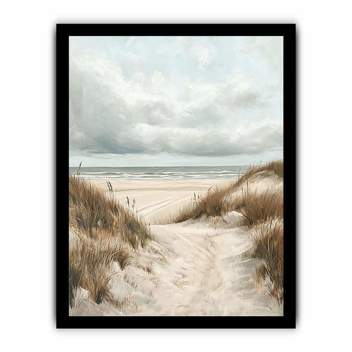 Beach Path IV Canvas Painting 