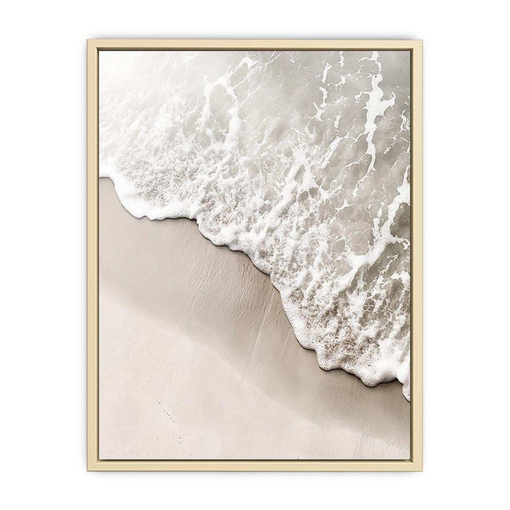 Minimalist Beach II Canvas Painting 