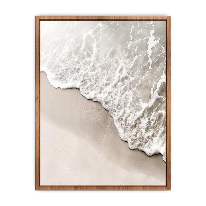 Minimalist Beach II Canvas Painting 